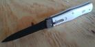 Mikov 241 White Leverlock Automatic Knife Black Dagger