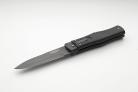 Mikov Black Switchblade Leverlock Automatic Knife Black Bayo