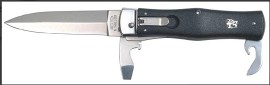 Mikov 241 Predator Multi Tool Black Automatic Knife Satin Dagger