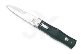 Mikov Predator Green Automatic Lever Lock Knife Satin Bayo