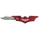 Mini Bat Side Opening Automatic Knife Red