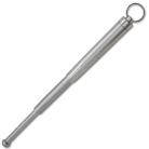 Mini Expandable Baton Keychain 12 Inch Silver