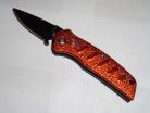 Mini Out The Side Orange Automatic Knife (5.25")