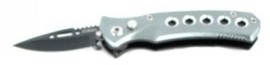 Mini Joker 5 Inch Automatic Knife Silver