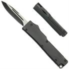 Mini Black OTF D/A Keychain Automatic Knives DOZEN