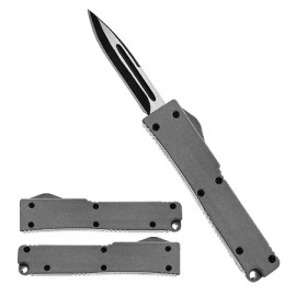 Mini Protector D/A OTF Automatic Knife Gray Dozen