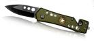 Mini Rescue Automatic Knife Army Green