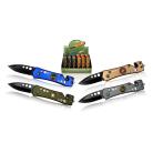 Mini Rescue Automatic Knives 12 Pack