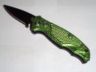 5.25" Mini Classic Green Automatic Knife