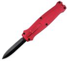 Mini Vampire Red D/A OTF Automatic Knife Black Dagger