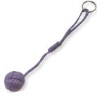 Monkey Fist Small Self Defense Lavender Purple Paracord Keychain