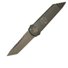 Paragon Dredd Lock OD Green Gravity Knife Tanto Top Serrated