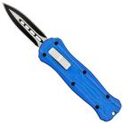 Perfect Weight Blue Mini D/A OTF Automatic Knife Dagger