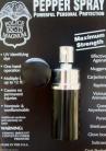 Police Magnum OC-17 Self Defense Mace 3/4 oz Black Round Lipstick Pepper Spray