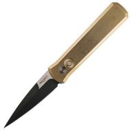 Pro-Tech Godson Automatic Knife Bronze MOP Button