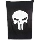 Punisher Skull Wool Blanket 49" x 77"