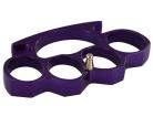 Purple Heavy Duty Belt Buckle Brass Knuckles Paperweight