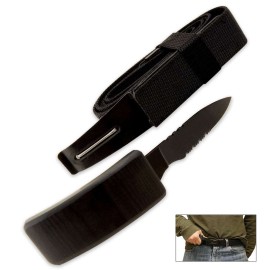 Ridge Runner Black Belt Hidden Knife Buckle