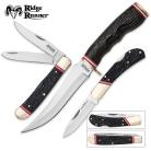 Ridge Runner Cinder Forge 3 Piece Knife Set