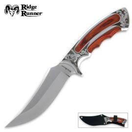 Ridge Runner Executive Wood Bowie Knife RR496