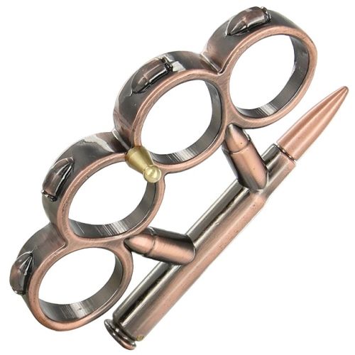Rifleman Ammunition Cartridge Copper Bullet Brass Knuckles
