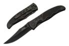 Rite Edge Black Fingershark Folding Pocket Knife