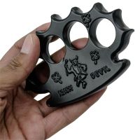 Robbie Dalton Global Black Irish Devil Brass Knuckle Buckle Paperweight