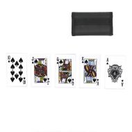 Royal Flush Throwing Cards Set of Five