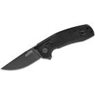 SOG-TAC AU Compact D/A Automatic Knife D2 Black Drop Point 3.43"