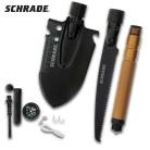 Schrade Bugout Kit Shovel Saw Combo Set