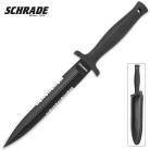 Schrade Ultra Slim Dagger Boot Knife Serrated