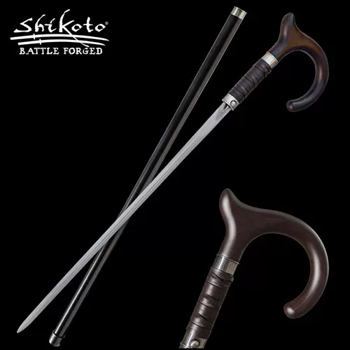 Shikoto Gentleman's Hook Sword Cane