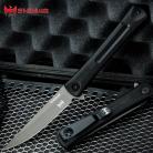 Shinwa Black Taito Folding Knife G10 Ball Bearing Opening