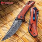 Shinwa Zhanshi Bloodwood Assisted Opening Folding Knife