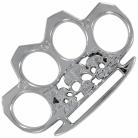 Skulls Silver Brass Knuckles Belt Buckle Paperweight