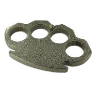 Star Dust Heavy Duty Knuckle Belt Buckle Damascus Paper Weight