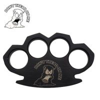 Angry Poo Don't Tread on me Steam Punk Black Solid Metal Paper Weight