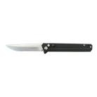 Tactical EDC Automatic Knife with Safety Lock G-10 Handle Black Clip Point