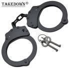 Takedown Black Chained Handcuffs