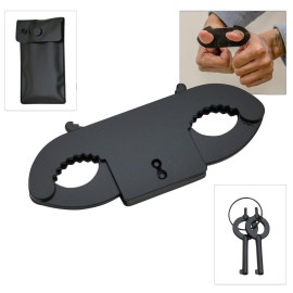 Takedown Gear Real Thumbcuffs Black Double Lock