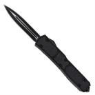 8.5" Titan 2 Black D/A OTF Automatic Knife Black Spear Point