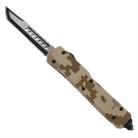 Tarantula Urban Camo D/A OTF Automatic Knife Black Tanto