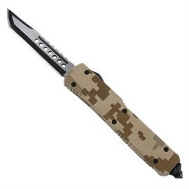 Tarantula Urban Camo D/A OTF Automatic Knife Black Tanto