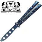 Tiger USA Butterfly Knife Trainer Blue