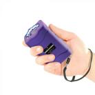 Jolt Purple Rechargeable Stun Gun Flash Light 86 Million Volts