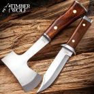 Timber Wolf Expedition Camping Knife Set