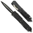 Titan 2 Double Action Black Dagger Out The Front Automatic Knife