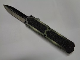 Titan Camo D/A OTF Automatic Knife Black Dagger