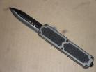Titan Gray D/A OTF Automatic Knife Black Dagger