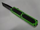 Titan Green D/A OTF Automatic Knife Black Tanto